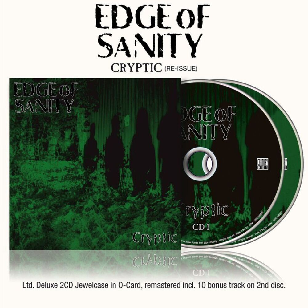 Edge of Sanity - Cryptic  CD
